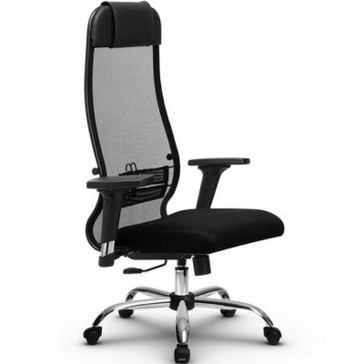 Кресло Metta SU-1-BK (CH комплект 18/2D) (черное сиденье)/черный